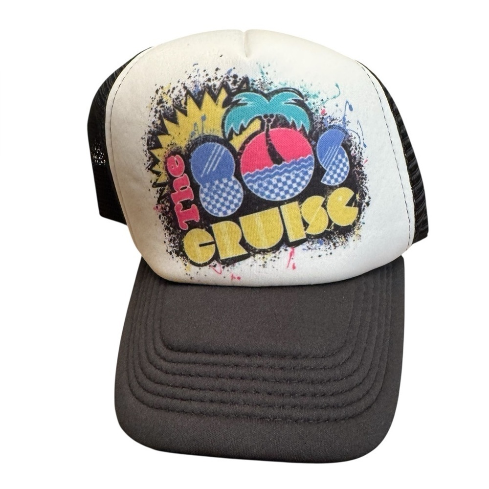 NEW! 1980’s Cruise 80’s Mesh Snap Back Men’s Adjustable Trucker Cap Hat OS - Picture 4 of 10